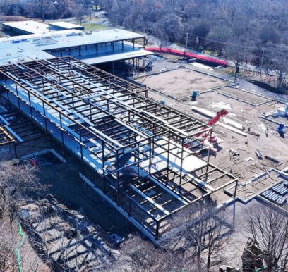 Roger High School Construction Progressing