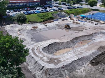 Newport Skate Park Construction