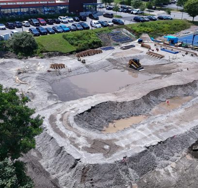 Newport Skate Park Construction