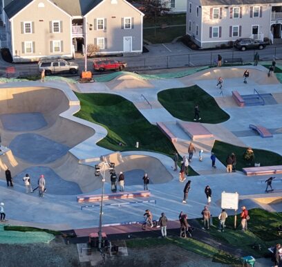 Newport Skate Park Contruction Process from Start to Finish